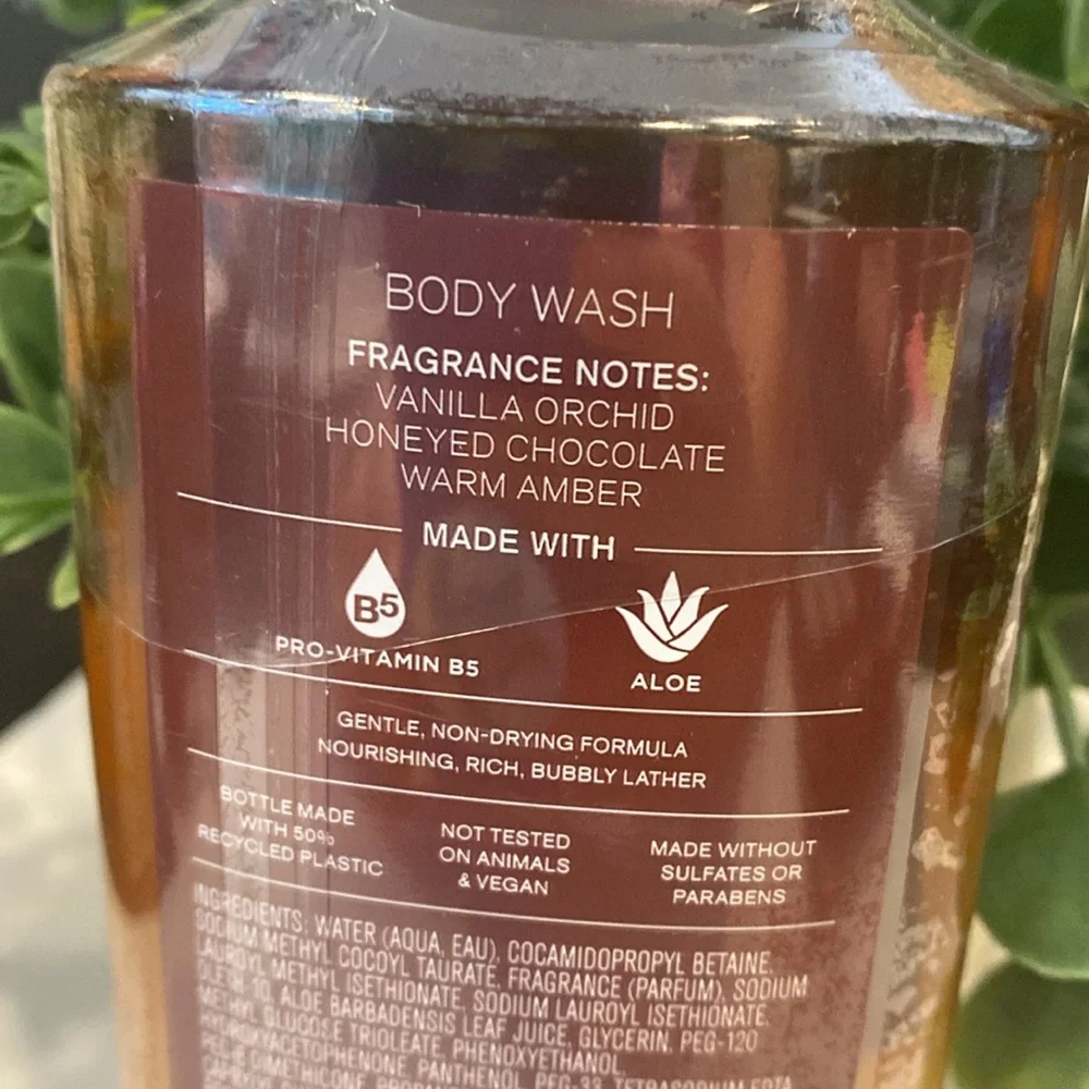 Bath & Body Works “Chocolate Amber” New 3- Pc Set
